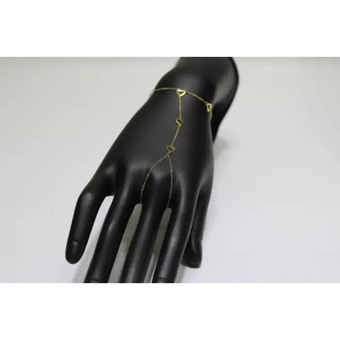 14 Ayar Altın Kalpli Şahmeran Modeli Şık ve Zarif