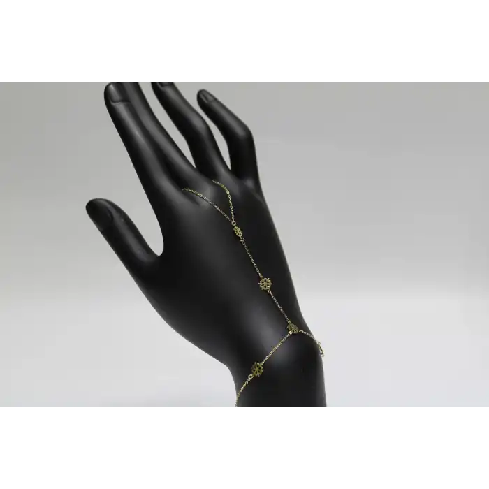 14 Ayar Altın Kar Tanesi Modeli Şık ve Zarif Şahmeran