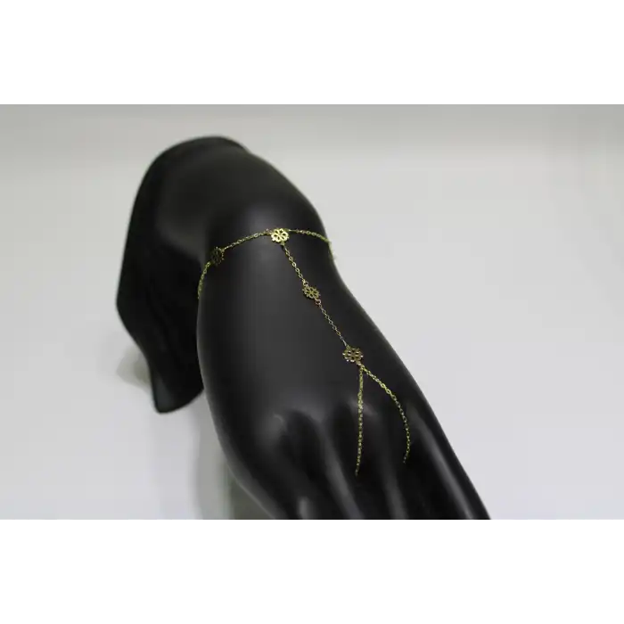 14 Ayar Altın Kar Tanesi Modeli Şık ve Zarif Şahmeran