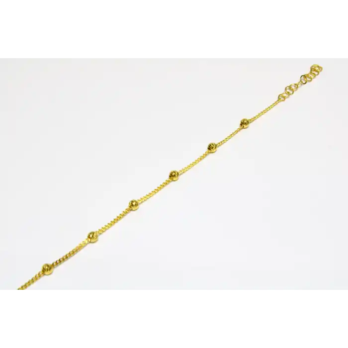 14 Ayar Altın Künye Bileklik