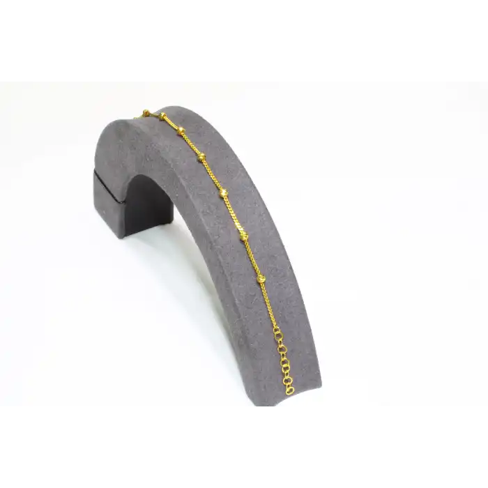 14 Ayar Altın Künye Bileklik