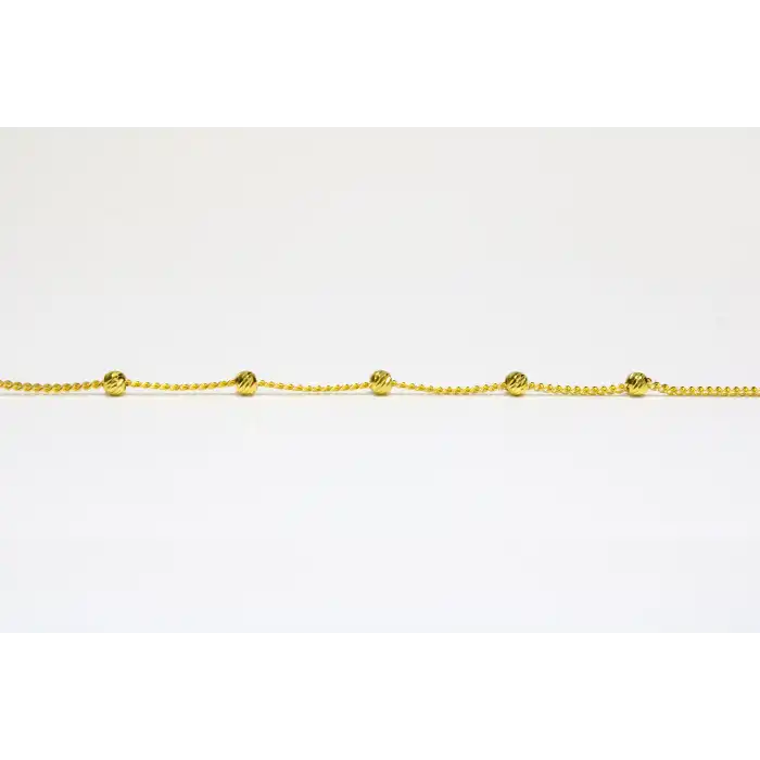 14 Ayar Altın Künye Bileklik