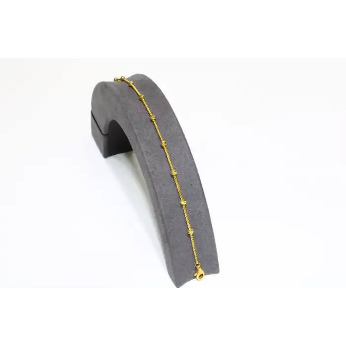 14 Ayar Altın Künye Bileklik