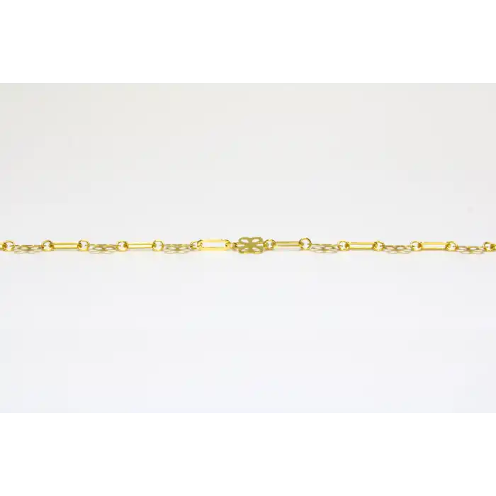 14 Ayar Altın Papatya Modeli Bileklik