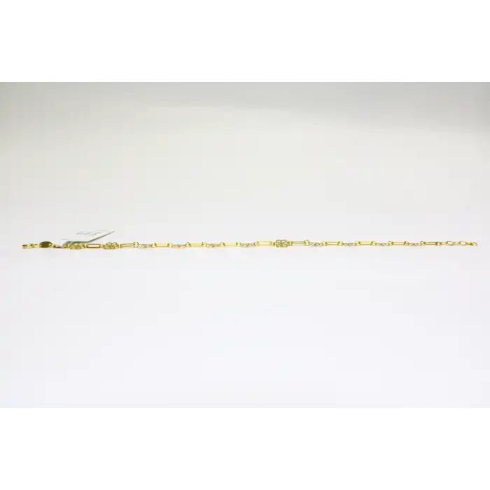 14 Ayar Altın Papatya Modeli Bileklik