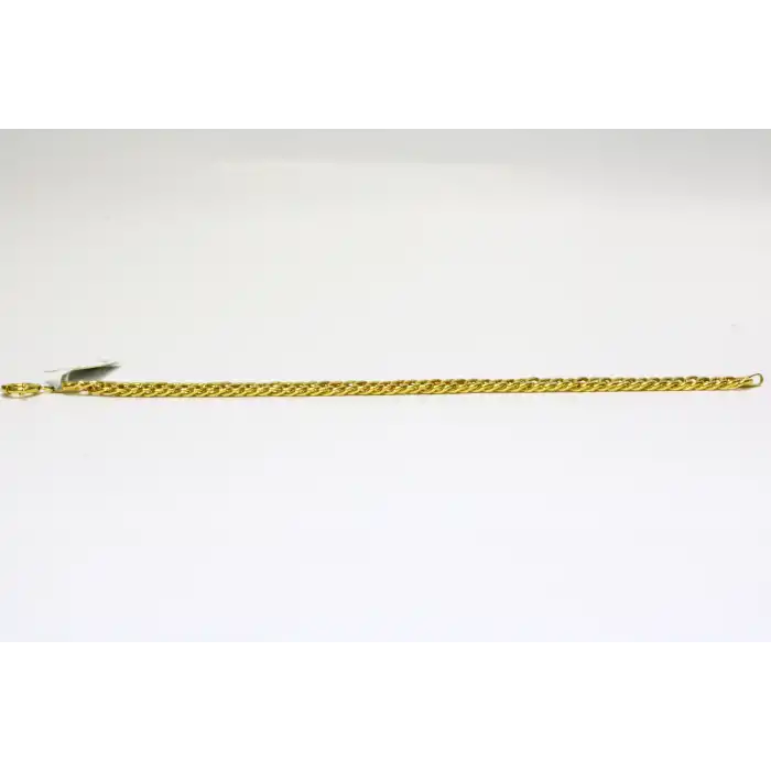 14 Ayar Altın Süzme Bileklik Künye