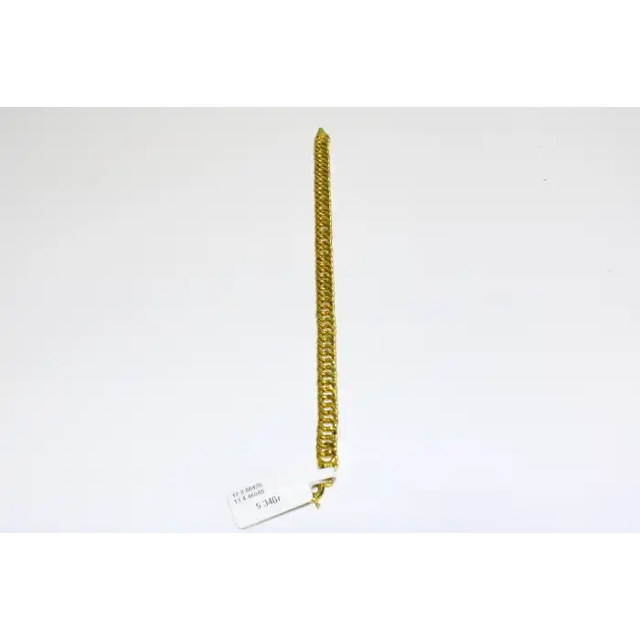 14 Ayar Altın Süzme Bileklik Künye