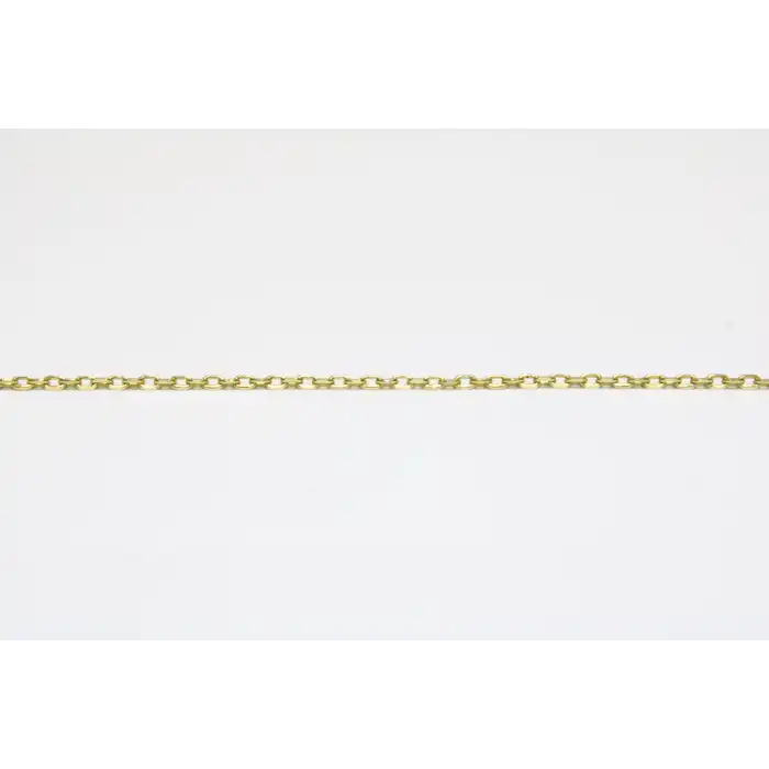 14 Ayar Altın Tek Yoncalı Yeşil Taşlı Bileklik