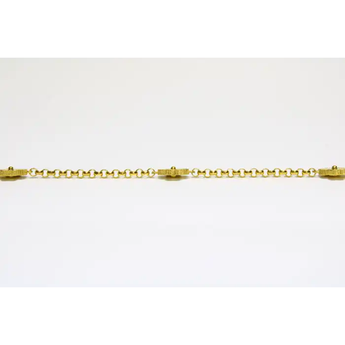 14 Ayar Altın Yonca Bileklik