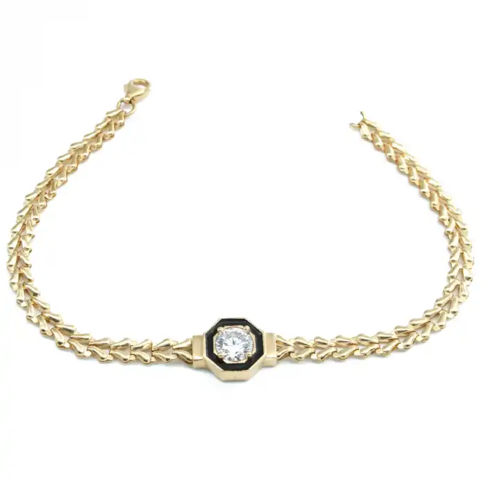 14 Ayar Baget Arpa Bileklik