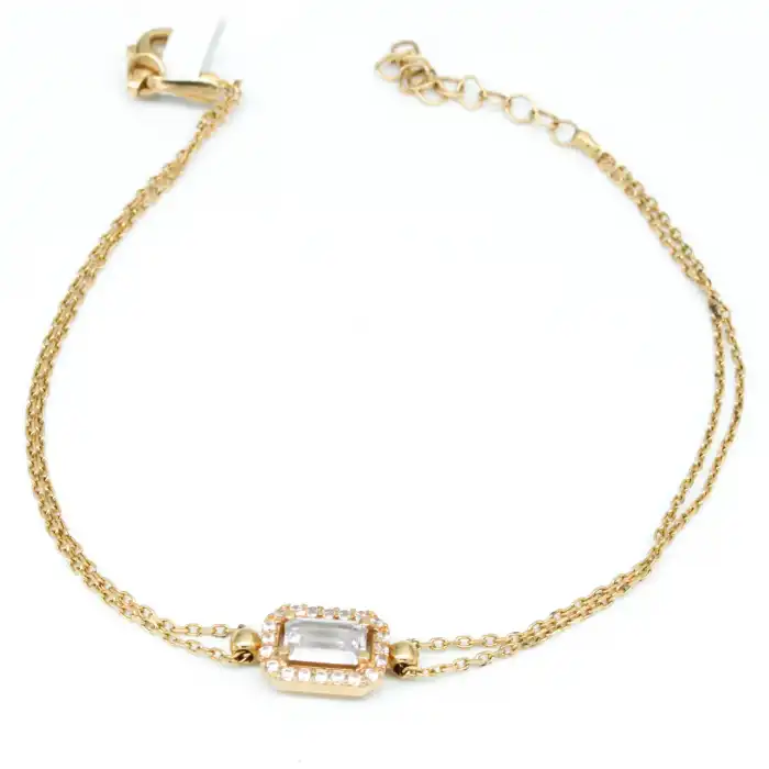 14 Ayar Baget Zincir Bileklik