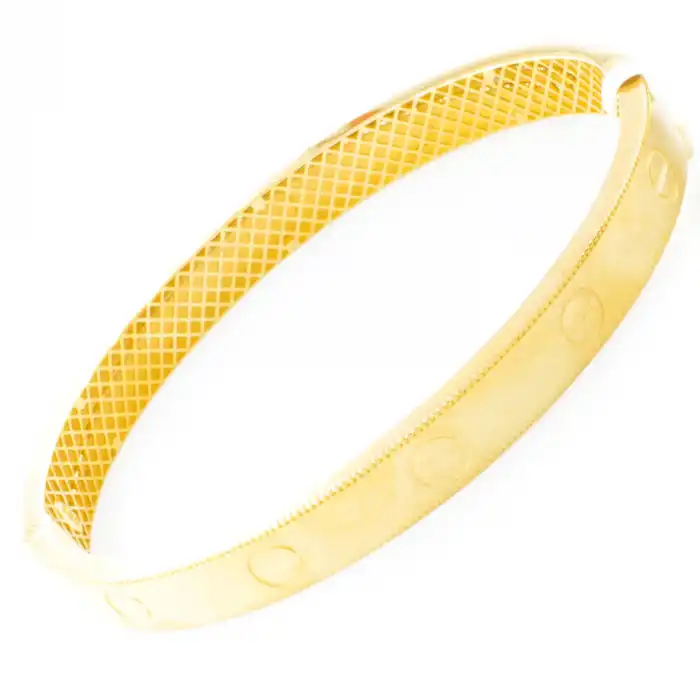 14 Ayar Cartier Kelepçe Bilezik