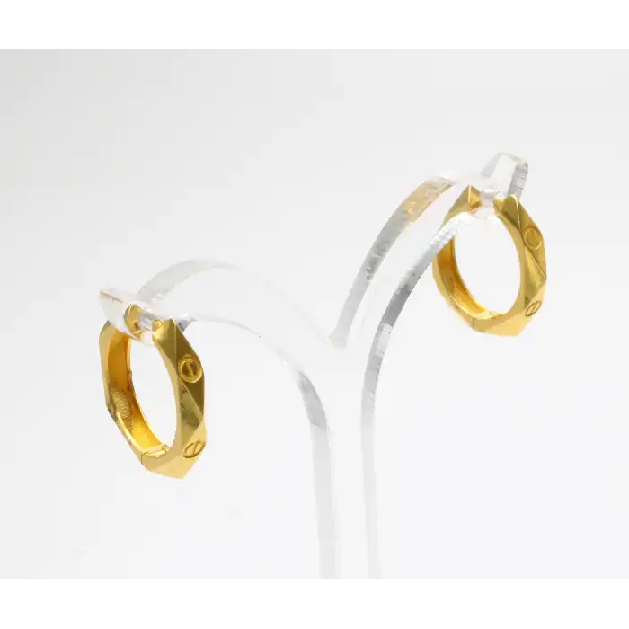 14 Ayar Cartier Küpe