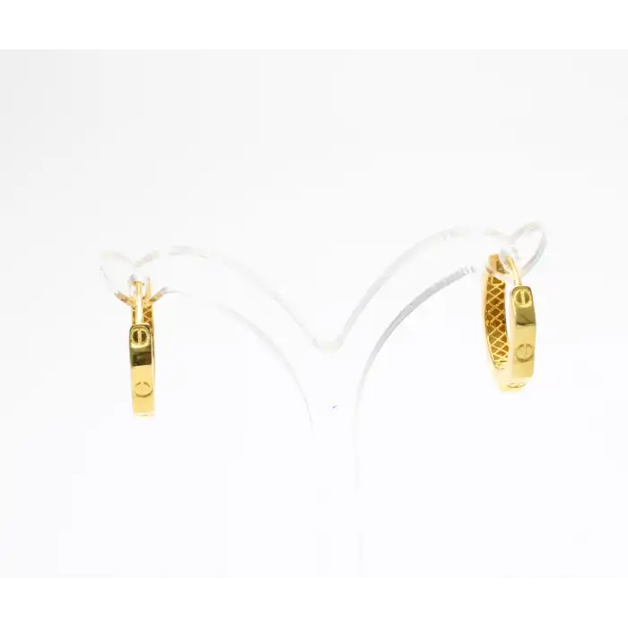 14 Ayar Cartier Model Küpe