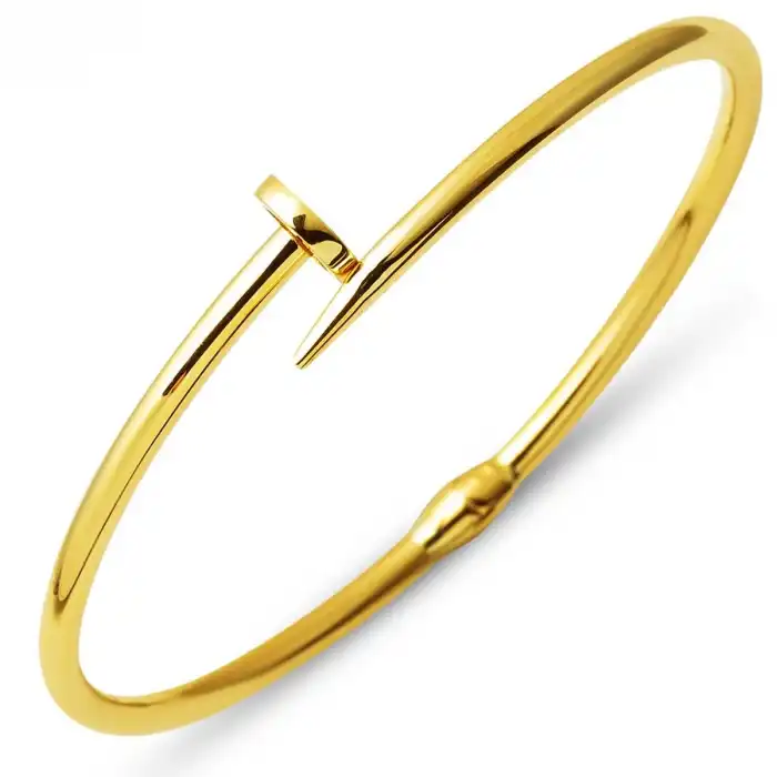 14 Ayar Çivi Açılır Kapanır Bilezik