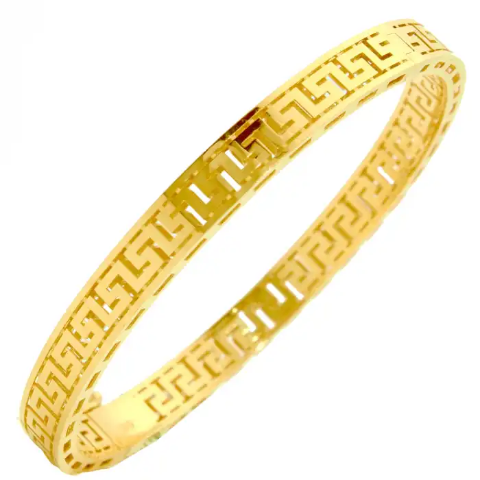 14 Ayar Desen 3D Model Kelepçe