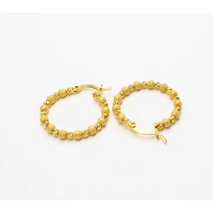 14 Ayar Dorika Küpe