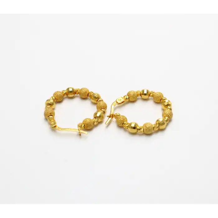 14 Ayar Dorika Küpe