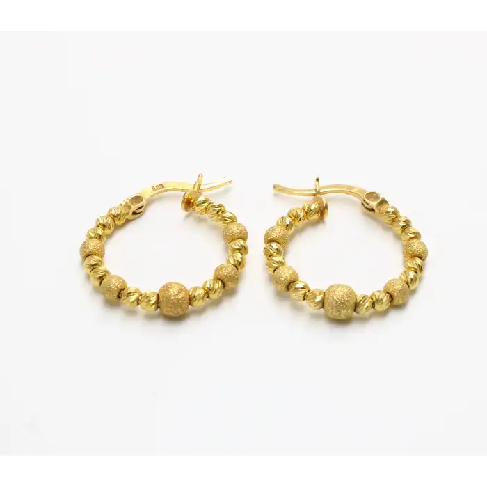 14 Ayar Dorika Küpe