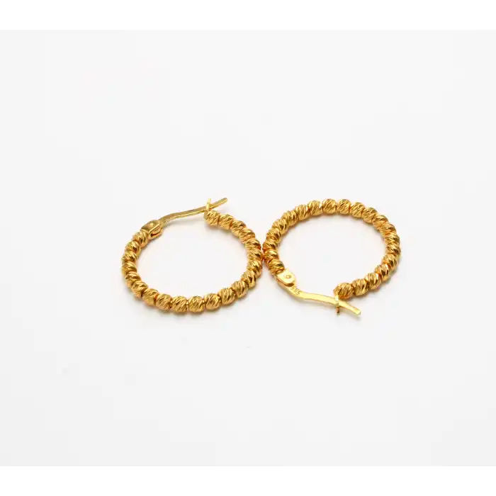 14 Ayar Dorika Küpe