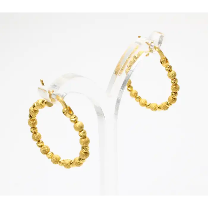 14 Ayar Dorika Küpe