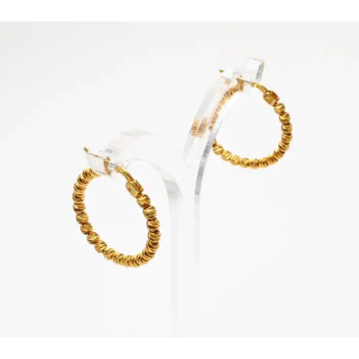 14 Ayar Dorika Küpe