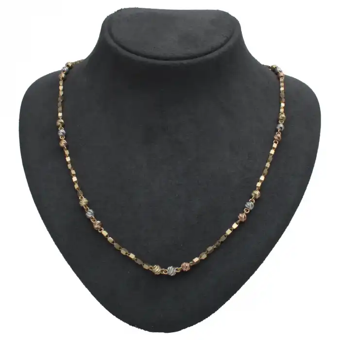 14 Ayar Dorika Kutu Kolye