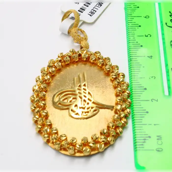 14 Ayar Dorika şık Kolye Ucu