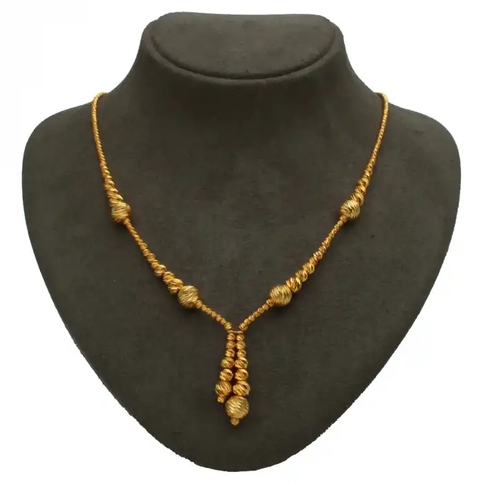 14 Ayar Dorika Tasarım Kolye