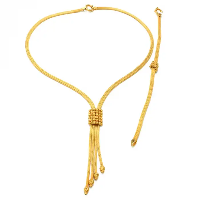 14 Ayar Dorikalı Kalze Set