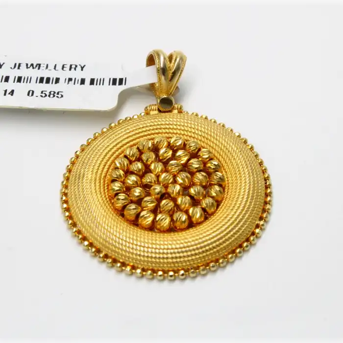 14 Ayar Dorikalı Kolye Ucu