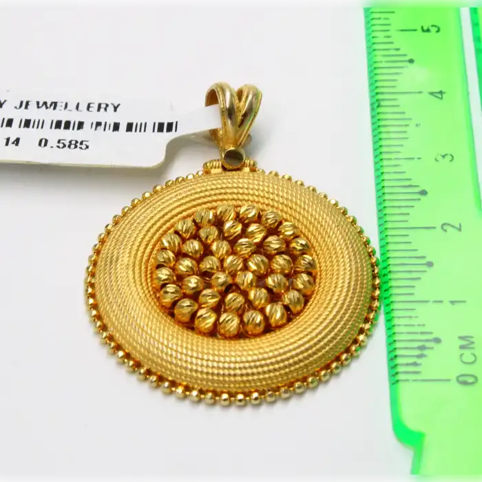 14 Ayar Dorikalı Kolye Ucu