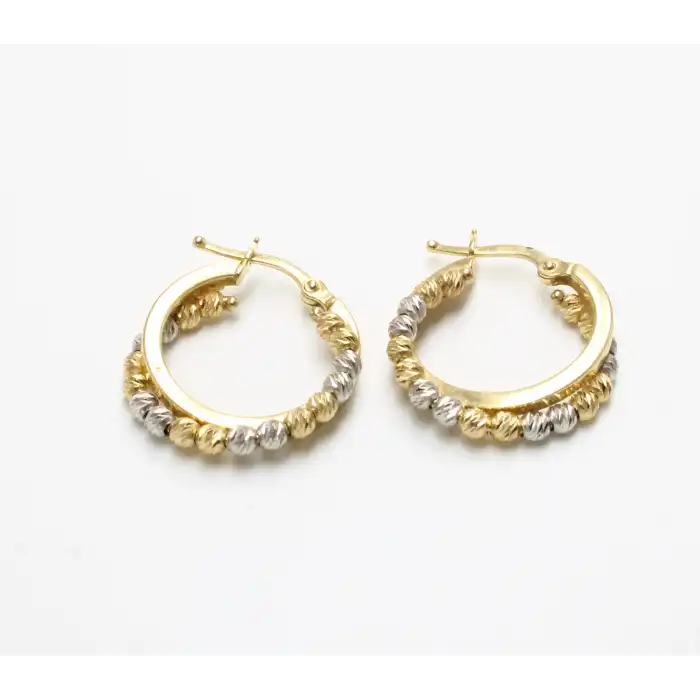 14 Ayar Dorikalı Küpe