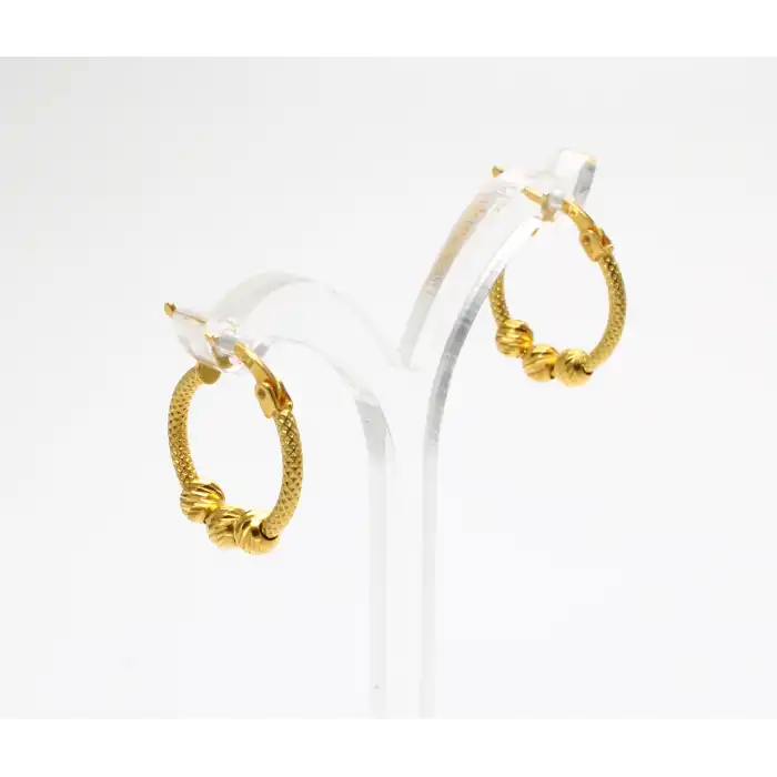 14 Ayar Dorikalı Küpe