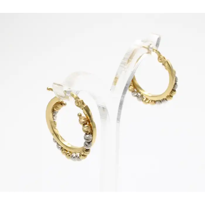 14 Ayar Dorikalı Küpe