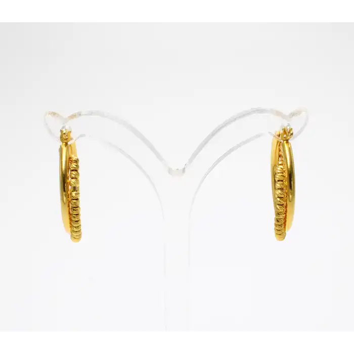 14 Ayar Dorikalı Küpe