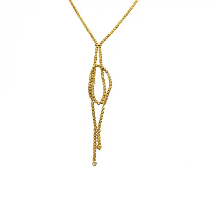 14 Ayar Dorikalı Minimal Kolye