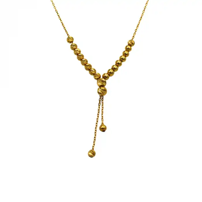 14 Ayar Dorikalı Minimal Kolye