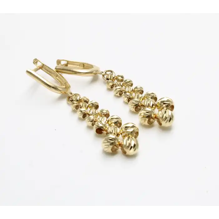 14 Ayar Dorikalı Tasarım Küpe