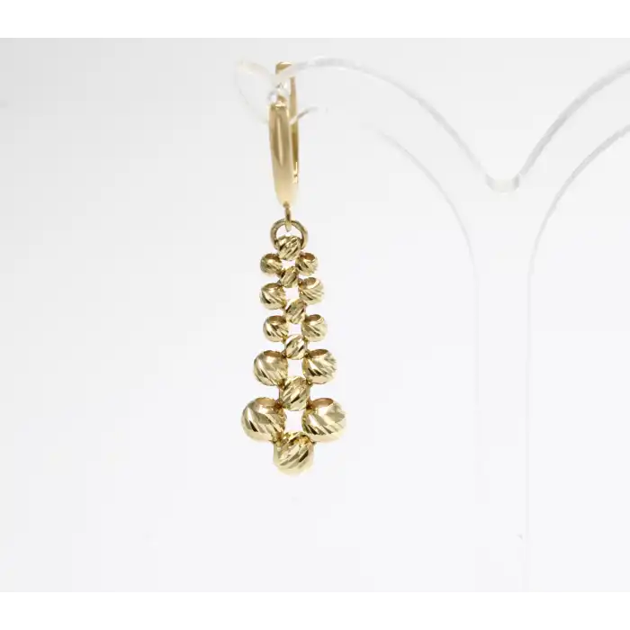 14 Ayar Dorikalı Tasarım Küpe