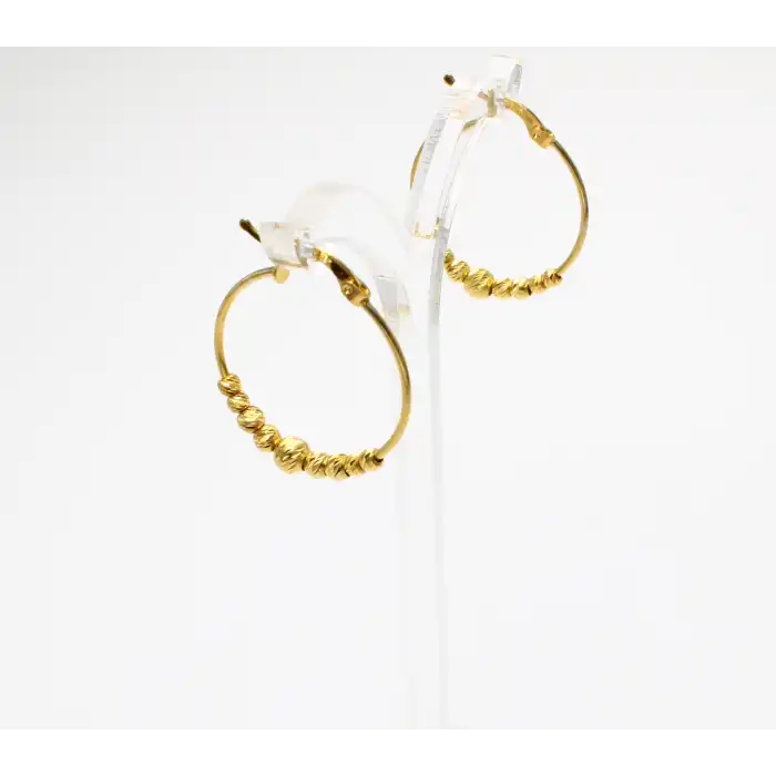 14 Ayar Drorikalı Küpe