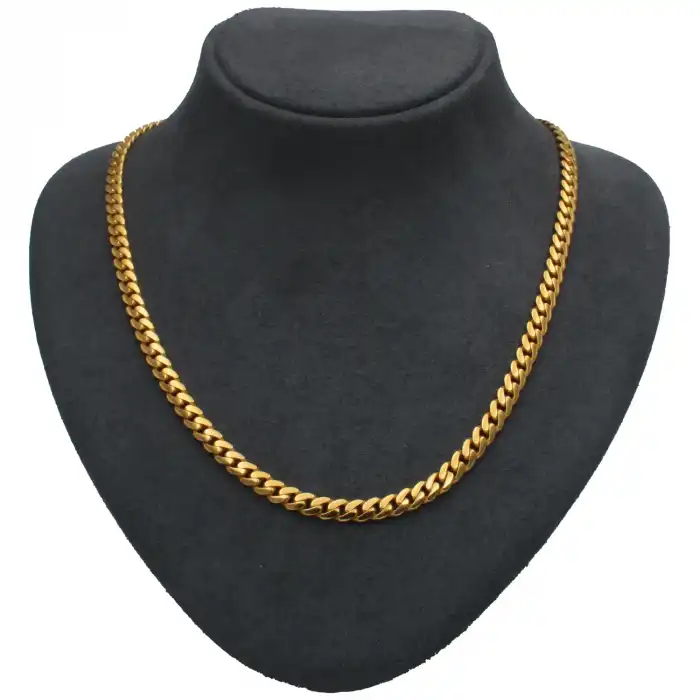 14 Ayar Düz Gurmet Kolye