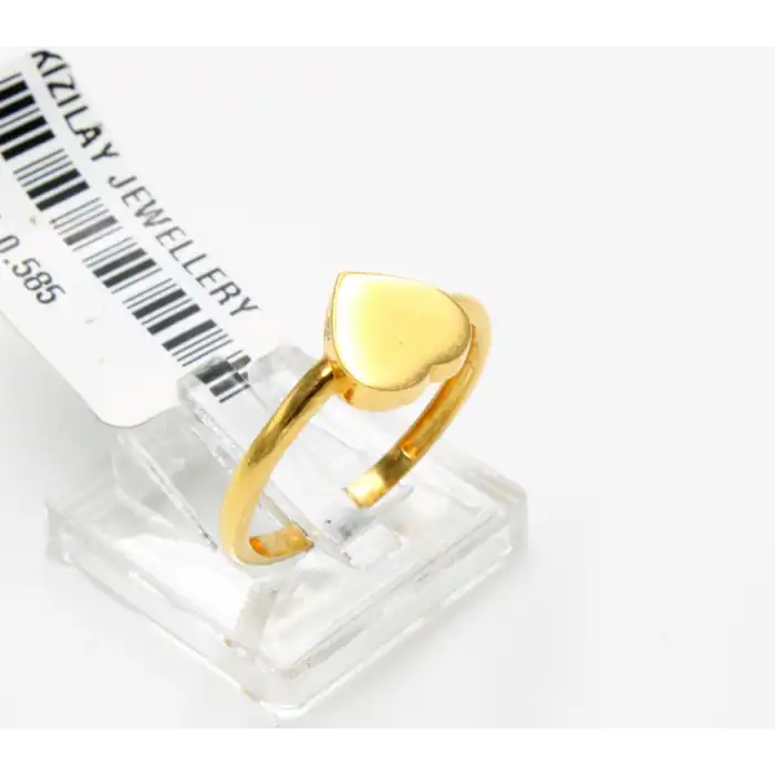 14 Ayar Kalpli Yüzük