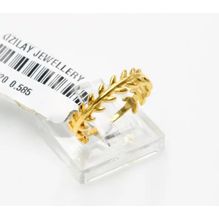 14 Ayar Başak Yüzük