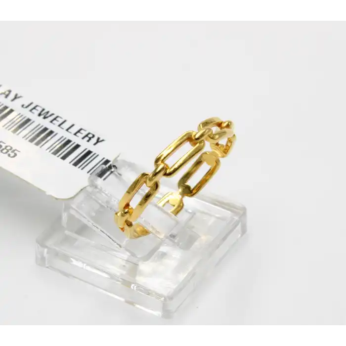 14 Ayar Zincir Yüzük