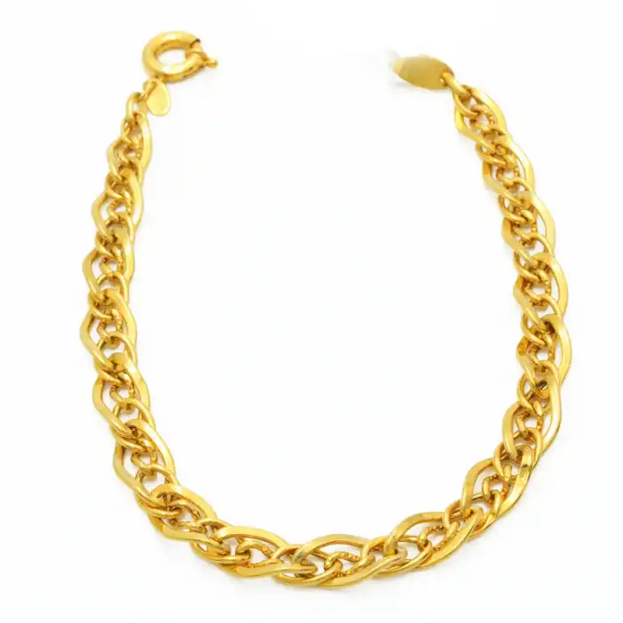 14 Ayar Ezme Zincir Bileklik