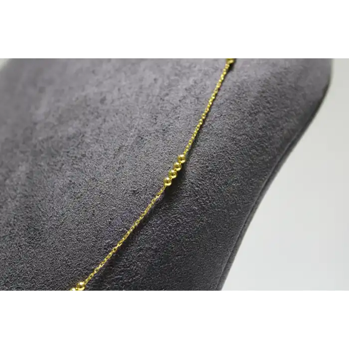 14 Ayar Gerçek Altın Dorikalı Zincir