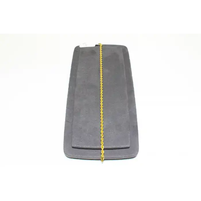 14 Ayar Gerçek Altın Halat Künye