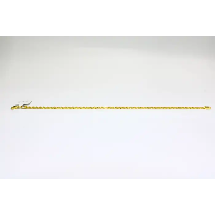 14 Ayar Gerçek Altın Halat Künye