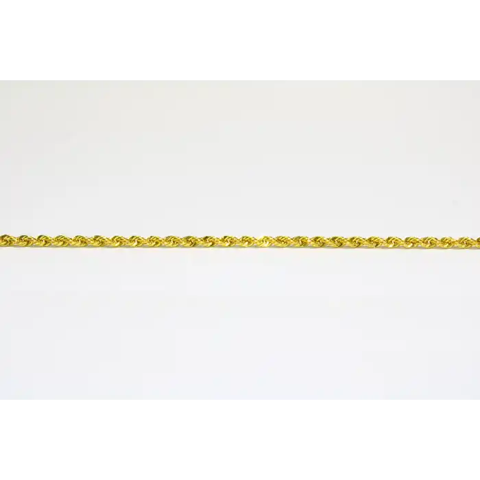 14 Ayar Gerçek Altın Halat Künye